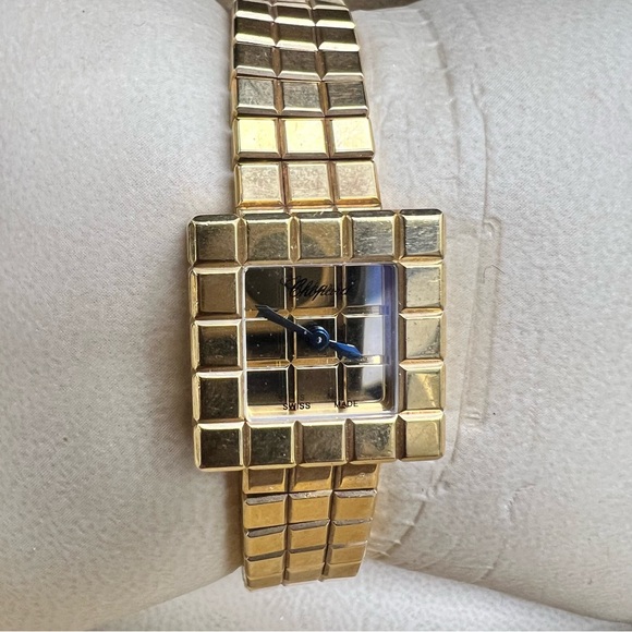 CHOPARD Ice Cube Gold-tone Dial Ladies Watch - Picture 2 of 11